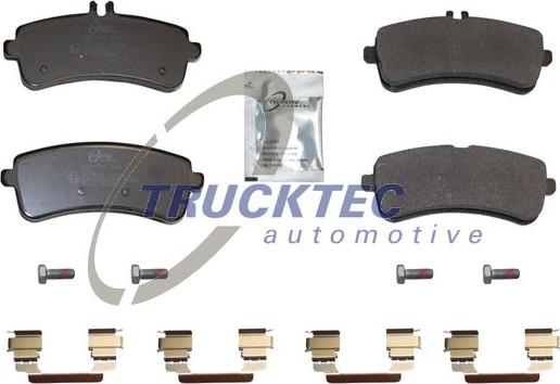 Trucktec Automotive 02.35.519 - Kit pastiglie freno, Freno a disco autozon.pro