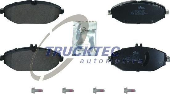 Trucktec Automotive 02.35.516 - Kit pastiglie freno, Freno a disco autozon.pro