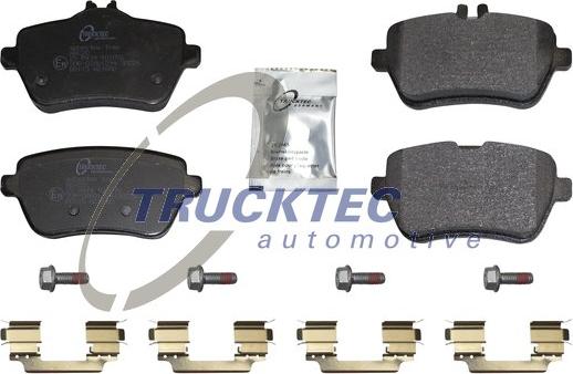 Trucktec Automotive 02.35.510 - Kit pastiglie freno, Freno a disco autozon.pro