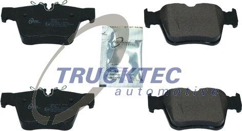 Trucktec Automotive 02.35.518 - Kit pastiglie freno, Freno a disco autozon.pro