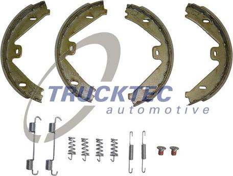 Trucktec Automotive 02.35.589 - Kit ganasce, Freno stazionamento autozon.pro