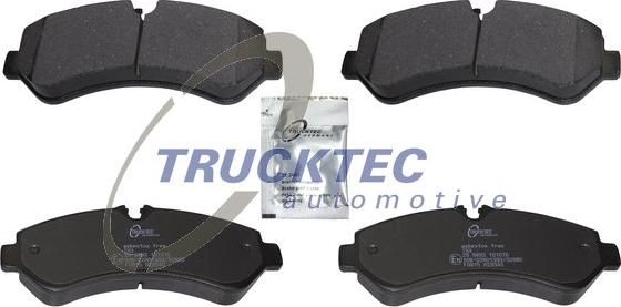 Trucktec Automotive 02.35.586 - Kit pastiglie freno, Freno a disco autozon.pro