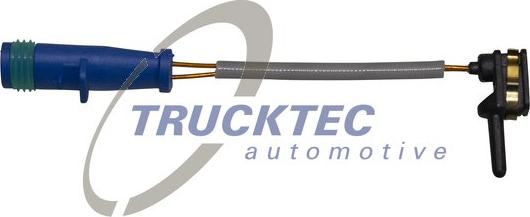 Trucktec Automotive 02.35.582 - Contatto segnalazione, Usura past. freno / mat. d'attrito autozon.pro