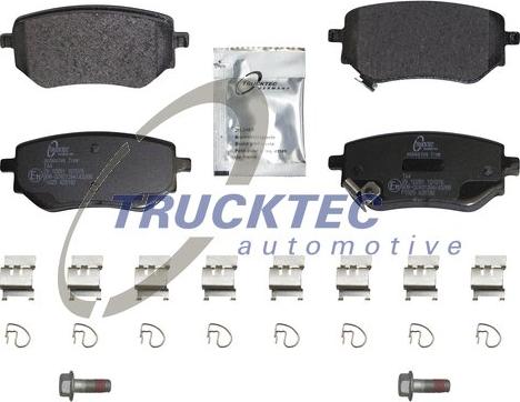 Trucktec Automotive 02.35.633 - Kit pastiglie freno, Freno a disco autozon.pro