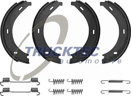 Trucktec Automotive 02.35.046 - Kit ganasce, Freno stazionamento autozon.pro