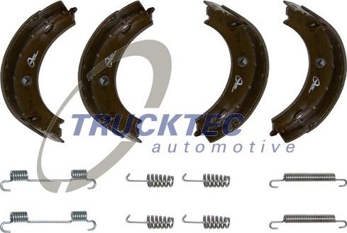 Trucktec Automotive 02.35.052 - Kit ganasce, Freno stazionamento autozon.pro