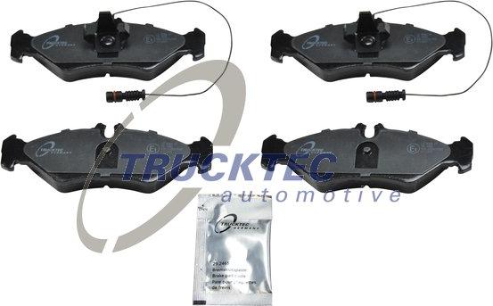 Trucktec Automotive 02.35.084 - Kit pastiglie freno, Freno a disco autozon.pro