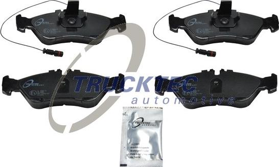 Trucktec Automotive 02.35.085 - Kit pastiglie freno, Freno a disco autozon.pro