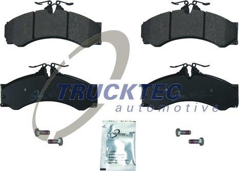 Trucktec Automotive 02.35.083 - Kit pastiglie freno, Freno a disco autozon.pro