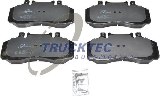 Trucktec Automotive 02.35.146 - Kit pastiglie freno, Freno a disco autozon.pro