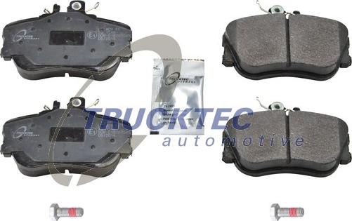 Trucktec Automotive 02.35.104 - Kit pastiglie freno, Freno a disco autozon.pro