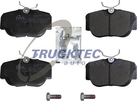 Trucktec Automotive 02.35.101 - Kit pastiglie freno, Freno a disco autozon.pro