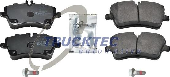 Trucktec Automotive 02.35.108 - Kit pastiglie freno, Freno a disco autozon.pro