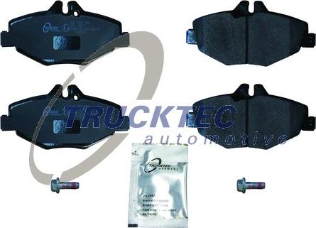 Trucktec Automotive 02.35.114 - Kit pastiglie freno, Freno a disco autozon.pro