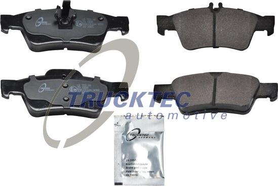 Trucktec Automotive 02.35.115 - Kit pastiglie freno, Freno a disco autozon.pro