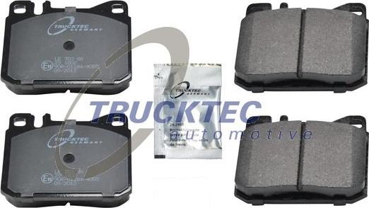 Trucktec Automotive 02.35.112 - Kit pastiglie freno, Freno a disco autozon.pro