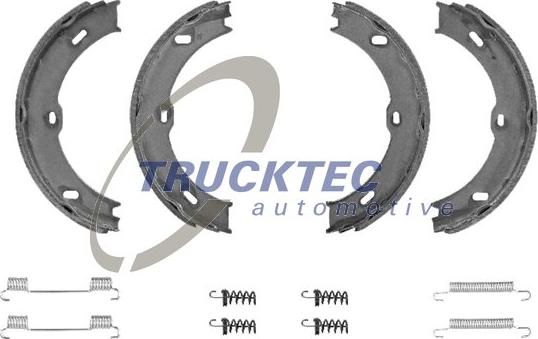 Trucktec Automotive 02.35.205 - Kit ganasce, Freno stazionamento autozon.pro