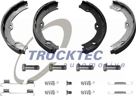 Trucktec Automotive 02.35.206 - Kit ganasce, Freno stazionamento autozon.pro