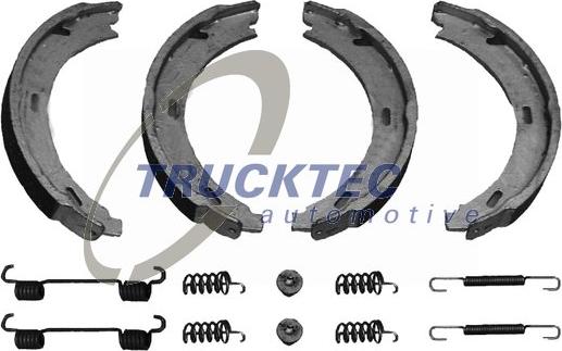 Trucktec Automotive 02.35.203 - Kit ganasce, Freno stazionamento autozon.pro