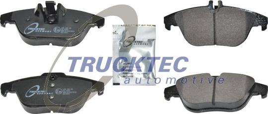 Trucktec Automotive 02.35.234 - Kit pastiglie freno, Freno a disco autozon.pro