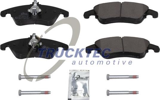 Trucktec Automotive 02.35.233 - Kit pastiglie freno, Freno a disco autozon.pro