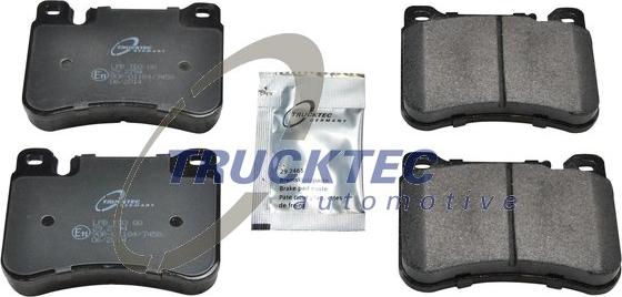 Trucktec Automotive 02.35.220 - Kit pastiglie freno, Freno a disco autozon.pro