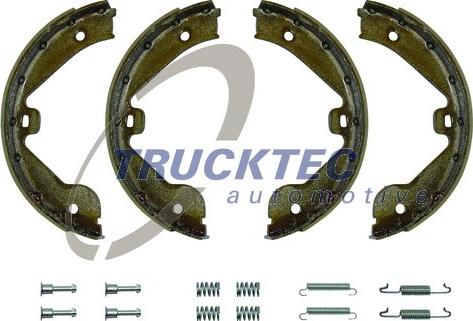 Trucktec Automotive 07.35.078 - Kit ganasce, Freno stazionamento autozon.pro