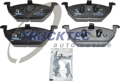 Trucktec Automotive 07.35.141 - Kit pastiglie freno, Freno a disco autozon.pro