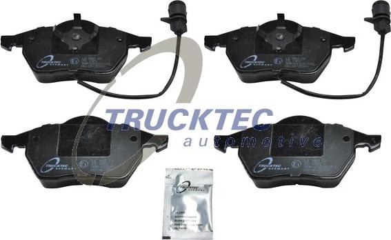 Trucktec Automotive 07.35.109 - Kit pastiglie freno, Freno a disco autozon.pro