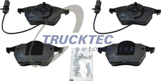 Trucktec Automotive 07.35.107 - Kit pastiglie freno, Freno a disco autozon.pro