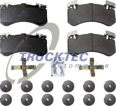 Trucktec Automotive 07.35.308 - Kit pastiglie freno, Freno a disco autozon.pro