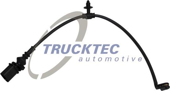 Trucktec Automotive 07.35.314 - Contatto segnalazione, Usura past. freno / mat. d'attrito autozon.pro