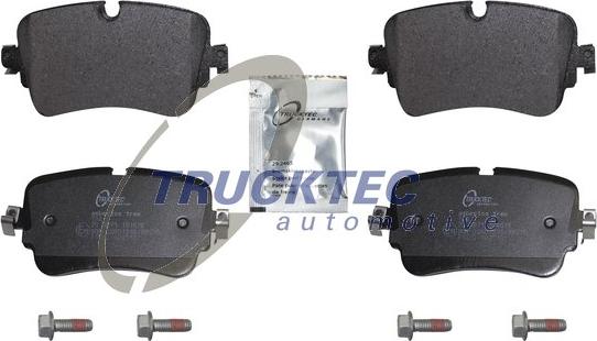 Trucktec Automotive 07.35.315 - Kit pastiglie freno, Freno a disco autozon.pro