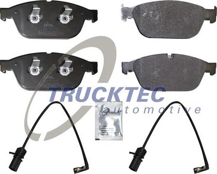 Trucktec Automotive 07.35.310 - Kit pastiglie freno, Freno a disco autozon.pro