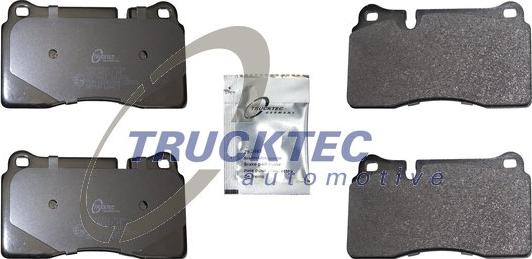 Trucktec Automotive 07.35.311 - Kit pastiglie freno, Freno a disco autozon.pro