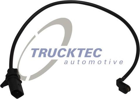 Trucktec Automotive 07.35.313 - Contatto segnalazione, Usura past. freno / mat. d'attrito autozon.pro