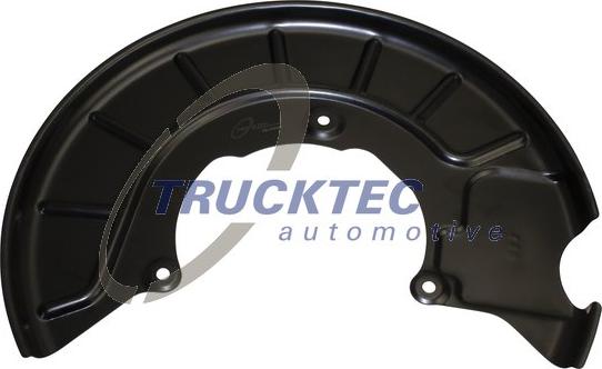 Trucktec Automotive 07.35.339 - Lamiera paraspruzzi, Disco freno autozon.pro