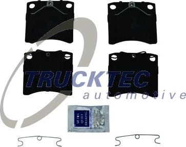 Trucktec Automotive 07.35.291 - Kit pastiglie freno, Freno a disco autozon.pro