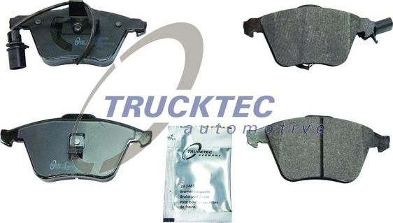 Trucktec Automotive 07.35.244 - Kit pastiglie freno, Freno a disco autozon.pro