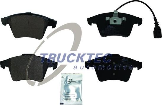 Trucktec Automotive 07.35.248 - Kit pastiglie freno, Freno a disco autozon.pro