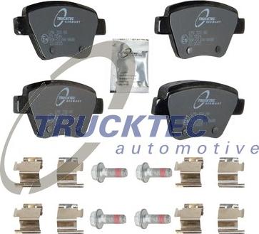 Trucktec Automotive 07.35.247 - Kit pastiglie freno, Freno a disco autozon.pro