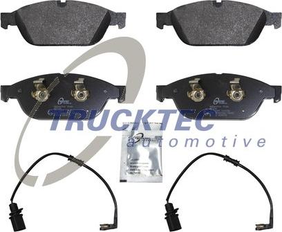 Trucktec Automotive 07.35.259 - Kit pastiglie freno, Freno a disco autozon.pro