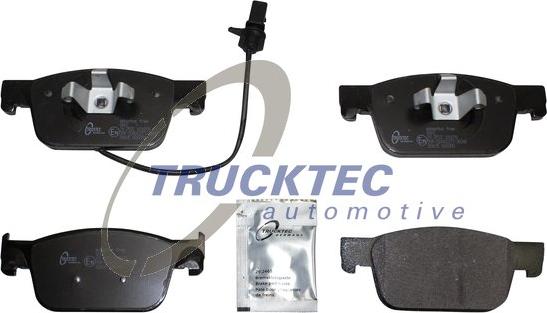 Trucktec Automotive 07.35.286 - Kit pastiglie freno, Freno a disco autozon.pro