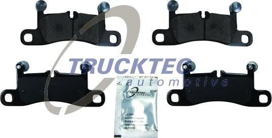 Trucktec Automotive 07.35.283 - Kit pastiglie freno, Freno a disco autozon.pro