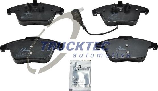 Trucktec Automotive 07.35.235 - Kit pastiglie freno, Freno a disco autozon.pro