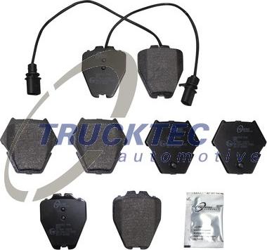 Trucktec Automotive 07.35.230 - Kit pastiglie freno, Freno a disco autozon.pro