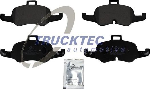 Trucktec Automotive 07.35.274 - Kit pastiglie freno, Freno a disco autozon.pro