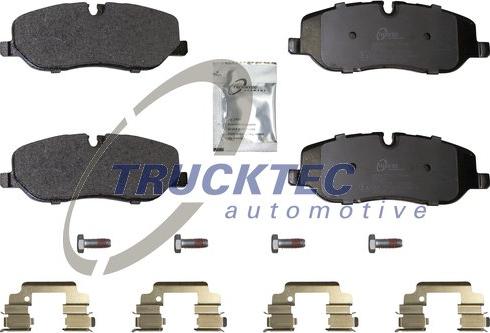 Trucktec Automotive 22.35.119 - Kit pastiglie freno, Freno a disco autozon.pro