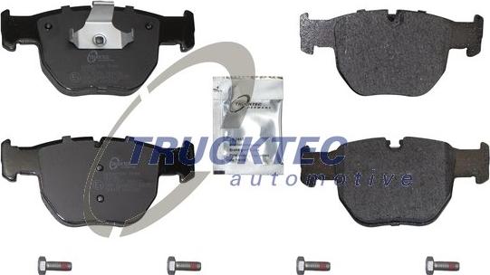 Trucktec Automotive 22.35.118 - Kit pastiglie freno, Freno a disco autozon.pro