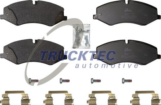 Trucktec Automotive 22.35.117 - Kit pastiglie freno, Freno a disco autozon.pro